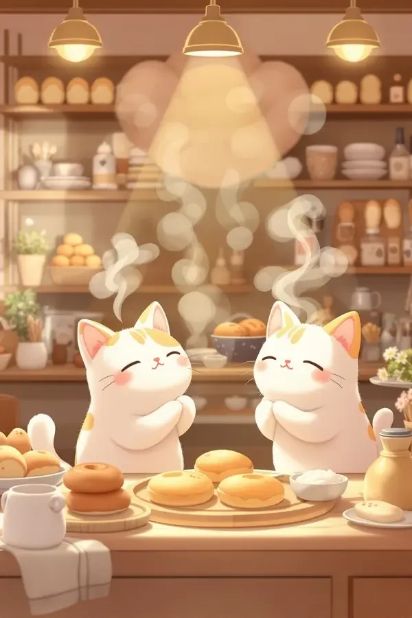 猫咪面包屋 - 神马影院香气治愈动漫封面