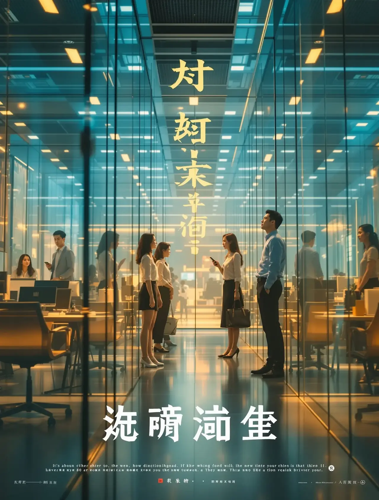 深漂创业记主推剧照,都市短剧